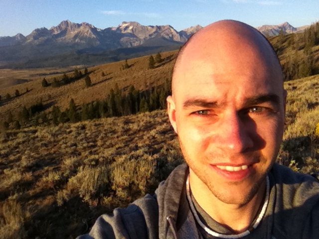 Ryan in the Sawtooth Mountains