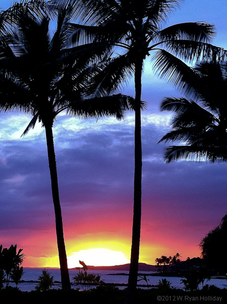 Sunset in Kauai