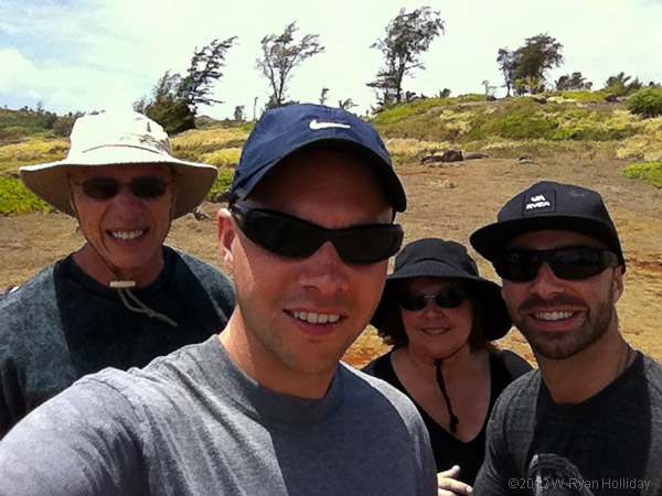 The Holliday Family in Kauai