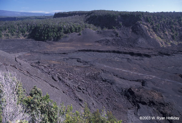 Lava Flow Near Kilheau Crater
