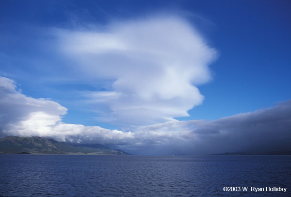 Clouds in the Beagle Channel