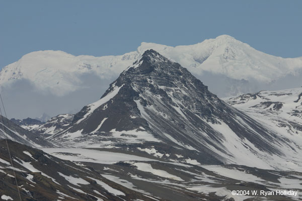 Mountains near Fortuna Bay