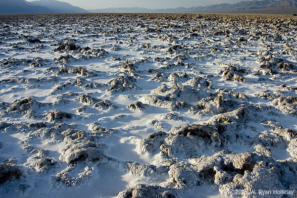 Badwater Salt Flats in Death Valley