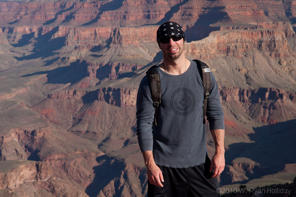 Aaron in the Grand Canyon
