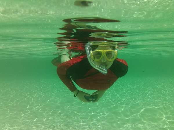 Audrey Underwater
