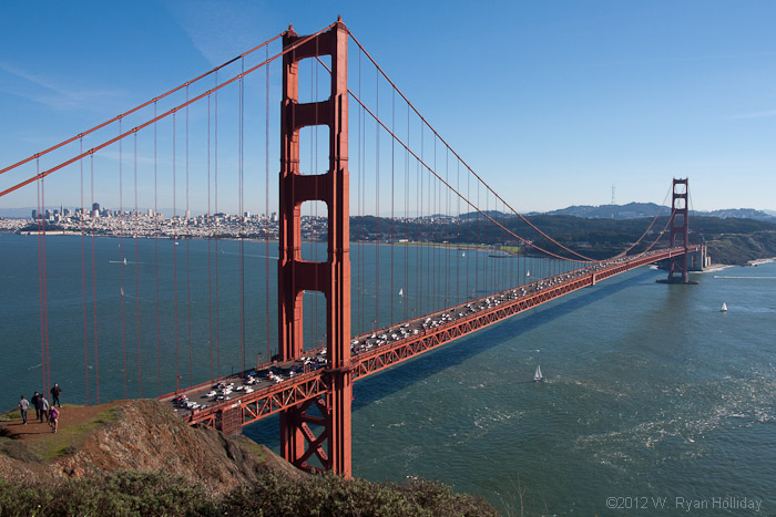 Golden Gate Bridge from the Marin Headlands
