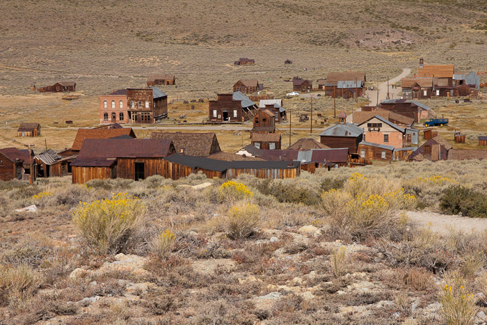 Bodie Ghost Town in the Eastern Sierra