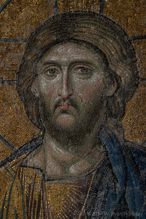 Hagia Sophia mosaic detail