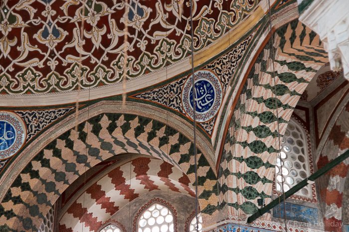 Column detail in Sultan Selim tomb