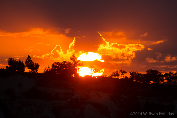 Cappadocia sunset