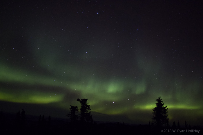 Aurora Borealis, taken north of Fairbanks