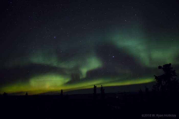 Aurora Borealis, taken north of Fairbanks