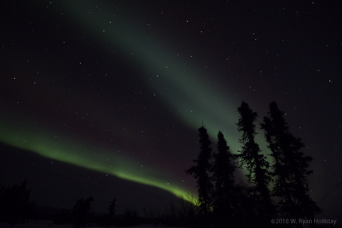 Aurora Borealis, taken north of Fairbanks