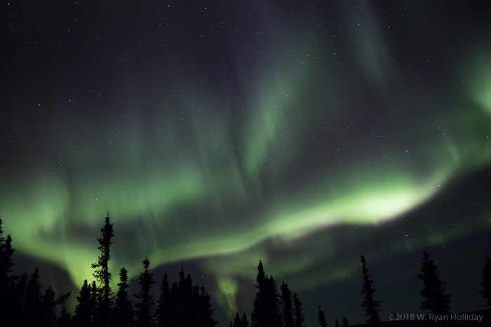 Aurora Borealis, taken north of Fairbanks