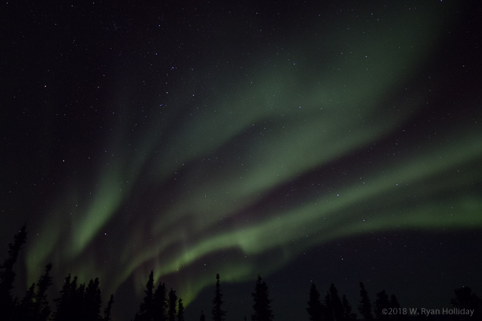 Aurora Borealis, taken north of Fairbanks