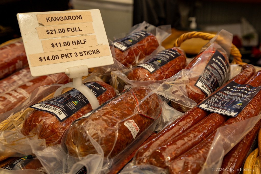 Kangaroni, Fremantle Markets