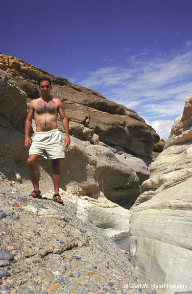 Self Portrait in Mosaic Canyon