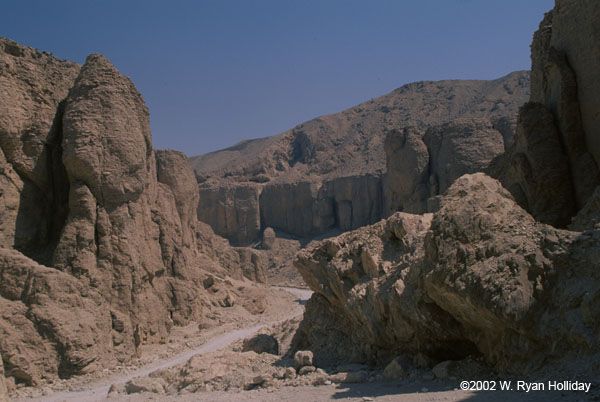 Canyon Near the Tomb of Ay