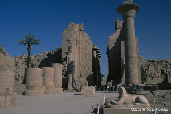 Temple of Karnak Entry