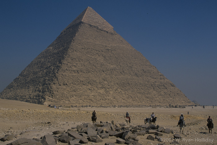 Pyramid of Khafre in Giza