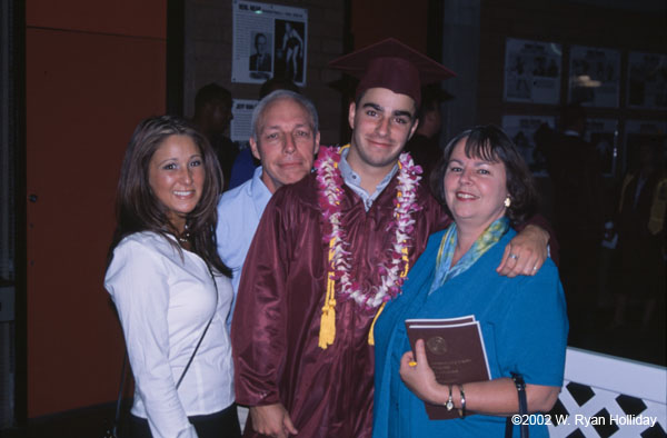 Aaron, Jenn, Skip and Sally, ASU graduation