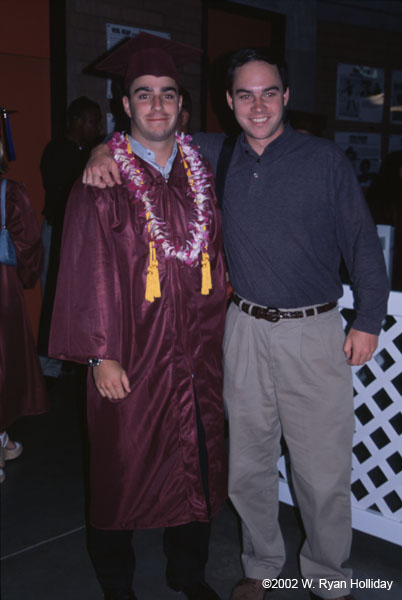 The Goob and me, ASU graduation