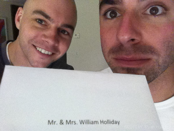Mr.   Mrs. William Holliday