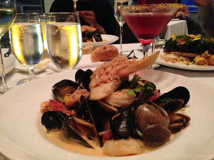 Bouillabaisse at the Getty