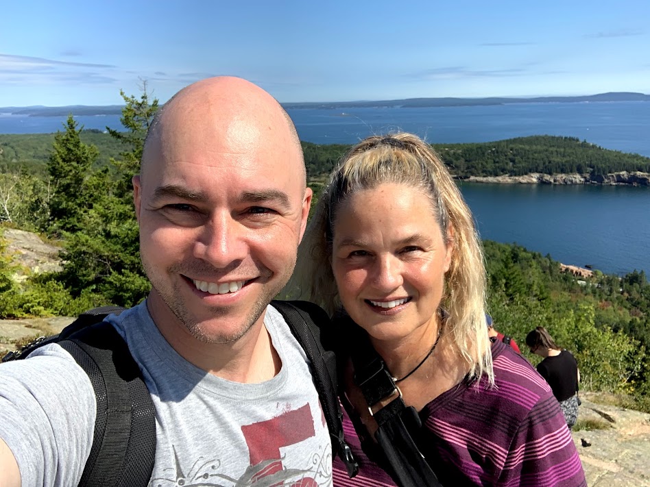 Ryan and Audrey, Acadia National Park
