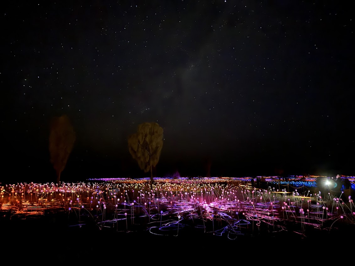 Field of Light, Uluru
