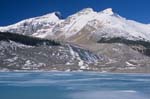 Frozen Lake in Jasper National Park
