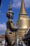 Statue near Wat Phra Kaew and the Grand Palace