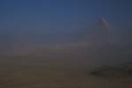 Pyramids at Sunrise from Desert